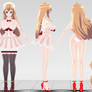 MMD Aisaka Taiga Adult For DA DL Points