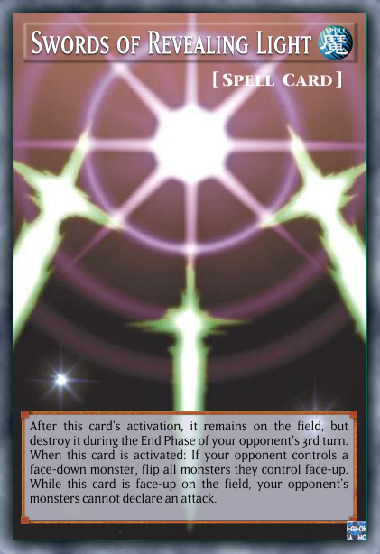 swords of revealing light yugioh card While this card is face Yu-Gi-Oh! - Swords of Revealing
