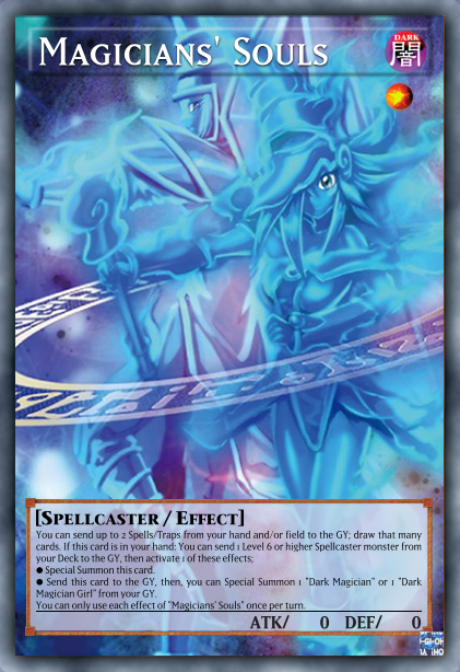 magician soul card yugioh Magicians' Souls LDS3-EN088 Ultra Rare 1st Edition Near Mint you can Special Summon 1 Dark Magician or 1 Dark Magician Girl from your GY.You can only use each effect of Magicians Souls once per turn. Yugioh - Magicians' Souls -