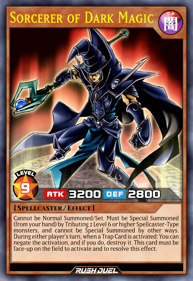 sorcerer of dark magic yugioh card in pend magicians? : r/DuelLinks may be 1st or Unlimited Edition SORCERER OF DARK MAGIC PSA