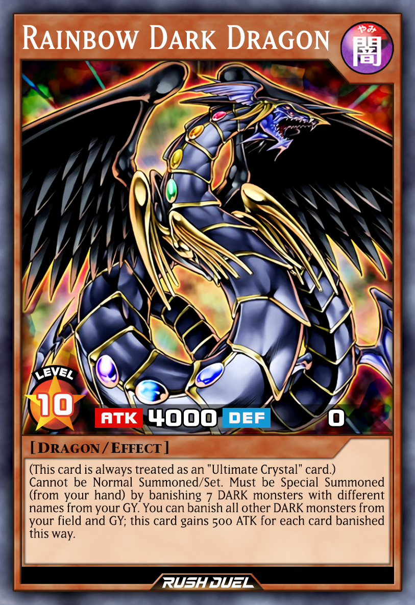 yugioh card rainbow dark dragon Yu-Gi-Oh! - - BLRR-EN054 - Ultra Rare - 1st Edition Rainbow Dark Dragon - Yugioh