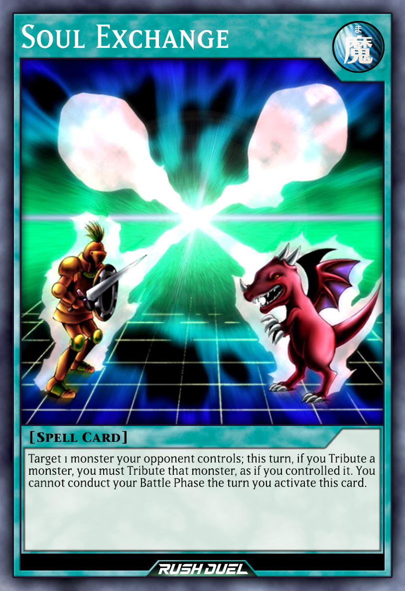 soul exchange yugioh card Pojo's Yu-Gi-Oh! Site this turn Spell Card "Soul Exchange" |