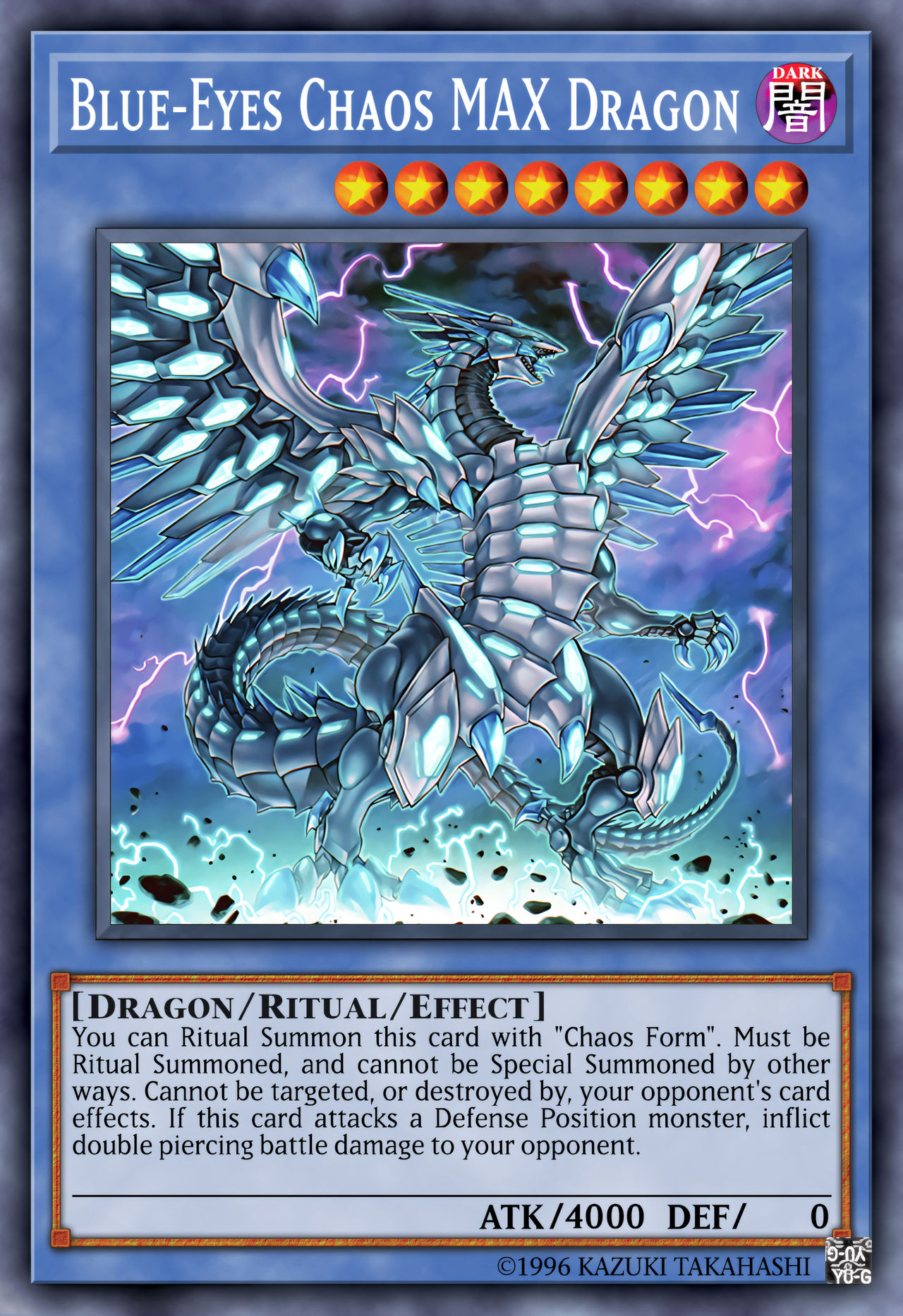 Blue Eyes Chaos Max Dragon