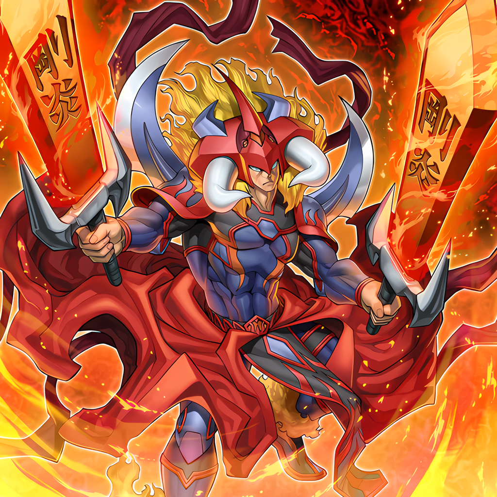 Ferocious Flame Swordsman - Duel Overload - YuGiOh