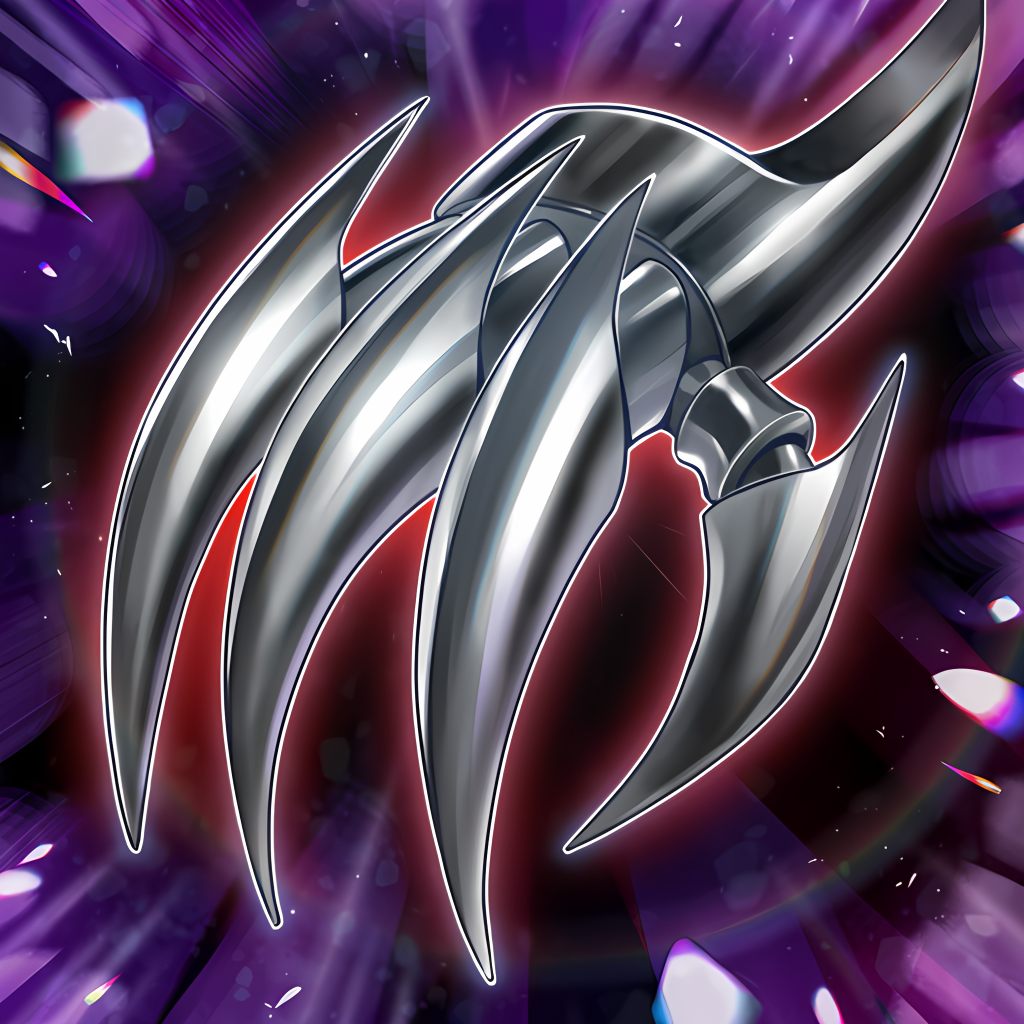 dragon nails yugioh card BLCR-EN003 - - Ultra Rare Dragon Nails - BLCR-EN003 -