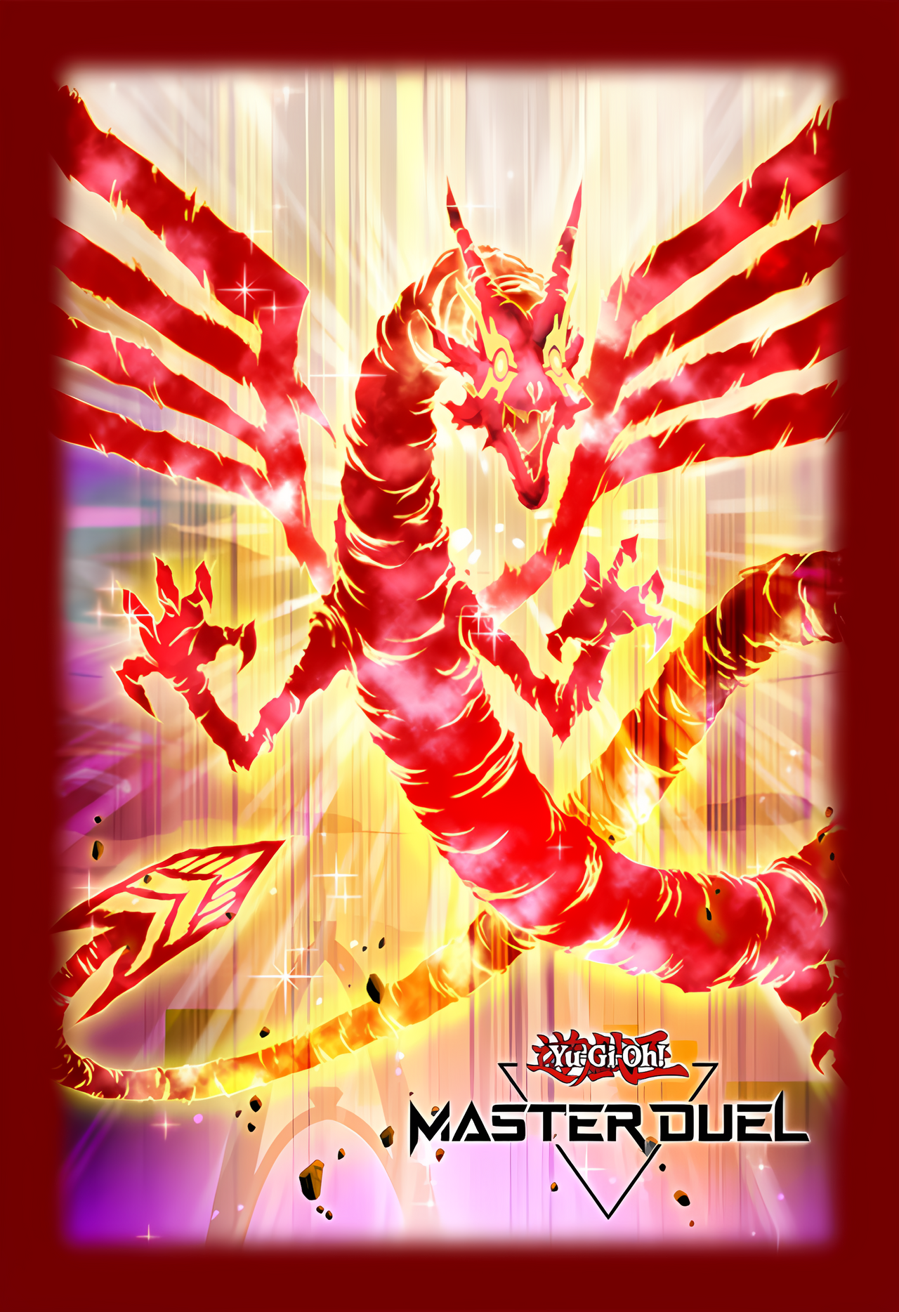 yugioh card sleeves red Fire Attribute OCG purpose dice tray functions as secure storage during transport and converts into a controlled dice cup during play Card Sleeves Red Hologram Ver.