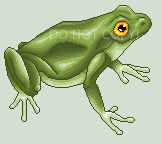 Pixel frog