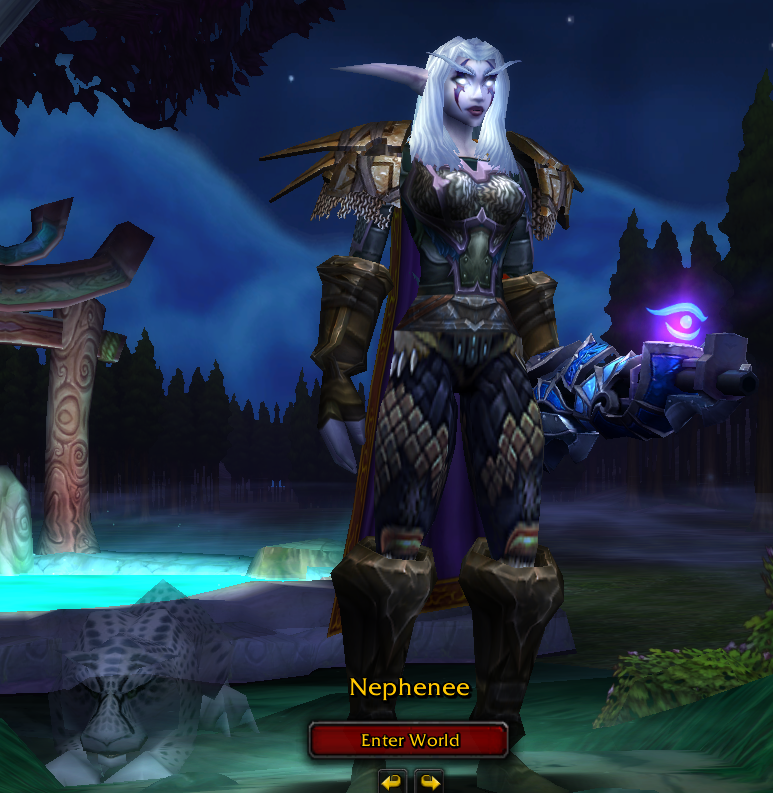 Nephenee, Night Elf Hunter by PrairiePyroDesigns on DeviantArt