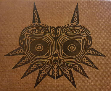 Woodburning - Majoras Mask