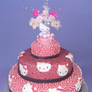 Hello Kitty Pink Cake