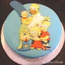 The Simpsons Cake