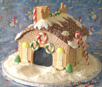 X-mas house by ginas-cakes