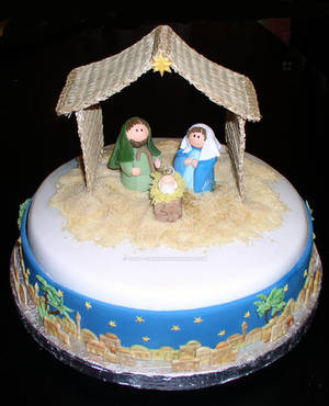 Bethlehem Cake by ginas-cakes