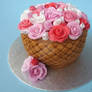 Pot of Flowers Cake