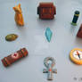 Fondant Tomb Raider Items