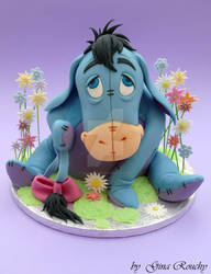 Eeyore 2 Cake