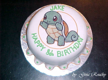 Squirtle Cake