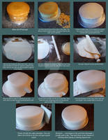 Tutoral - Covering a cake