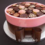Pink Chocolate Box Cake
