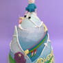 Adventure Time Cake front