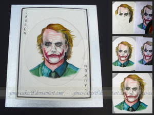 The Joker Card Cake