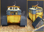 WALL E Cake by ginas-cakes