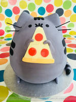 Pizza Cat Cake