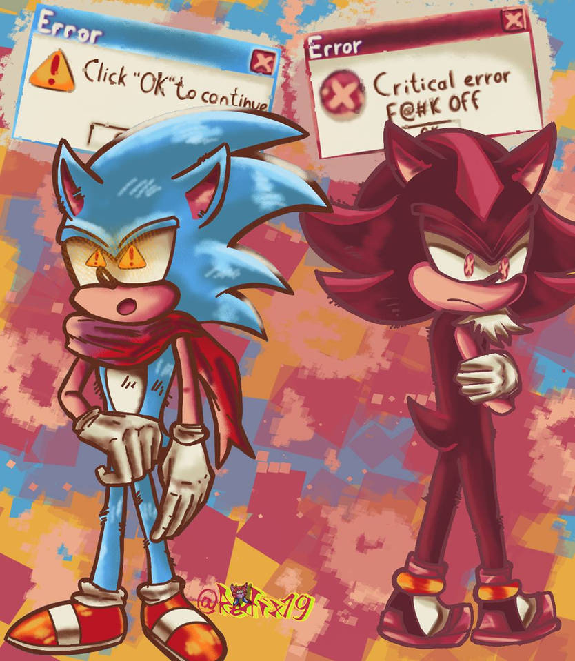 Everyone has their own errors in the system by Catmeoww13 on DeviantArt