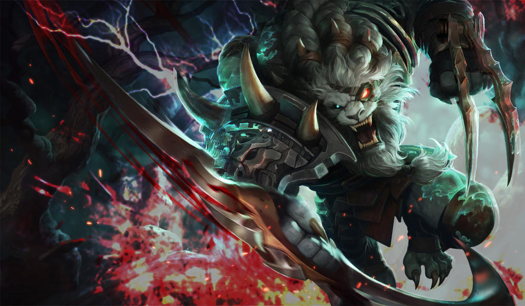 Rengar Wallpaper by Gaabichuubi on DeviantArt