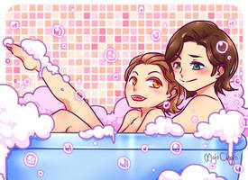 bath time together sabriel