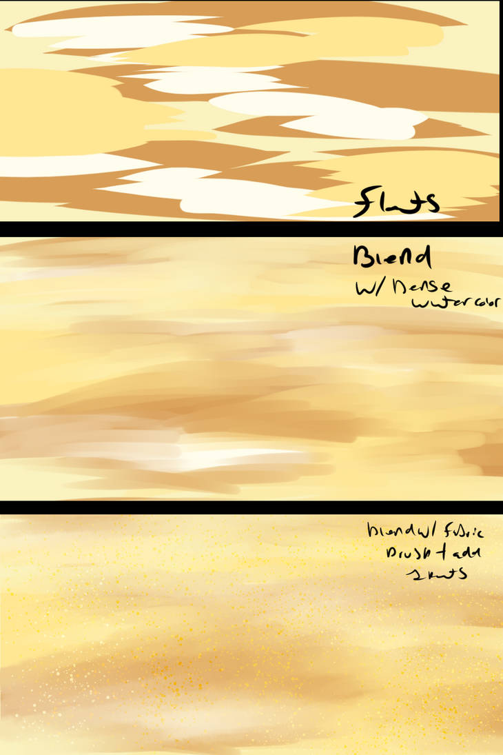 Sand Tutorial by LiokkaMillie on DeviantArt