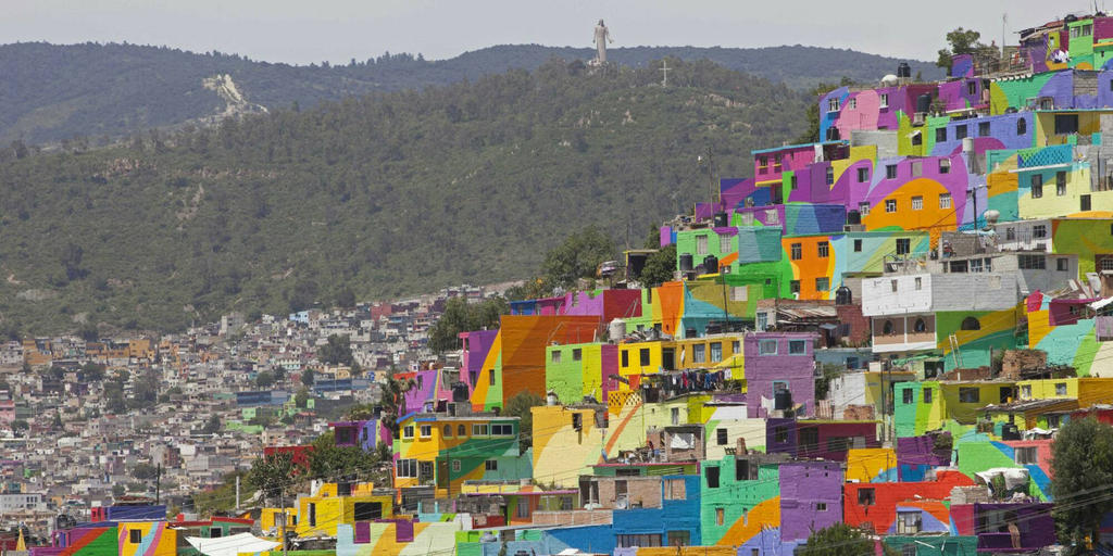 Barrio colorido Hidalho Mexico 2 by Adriakoo on DeviantArt