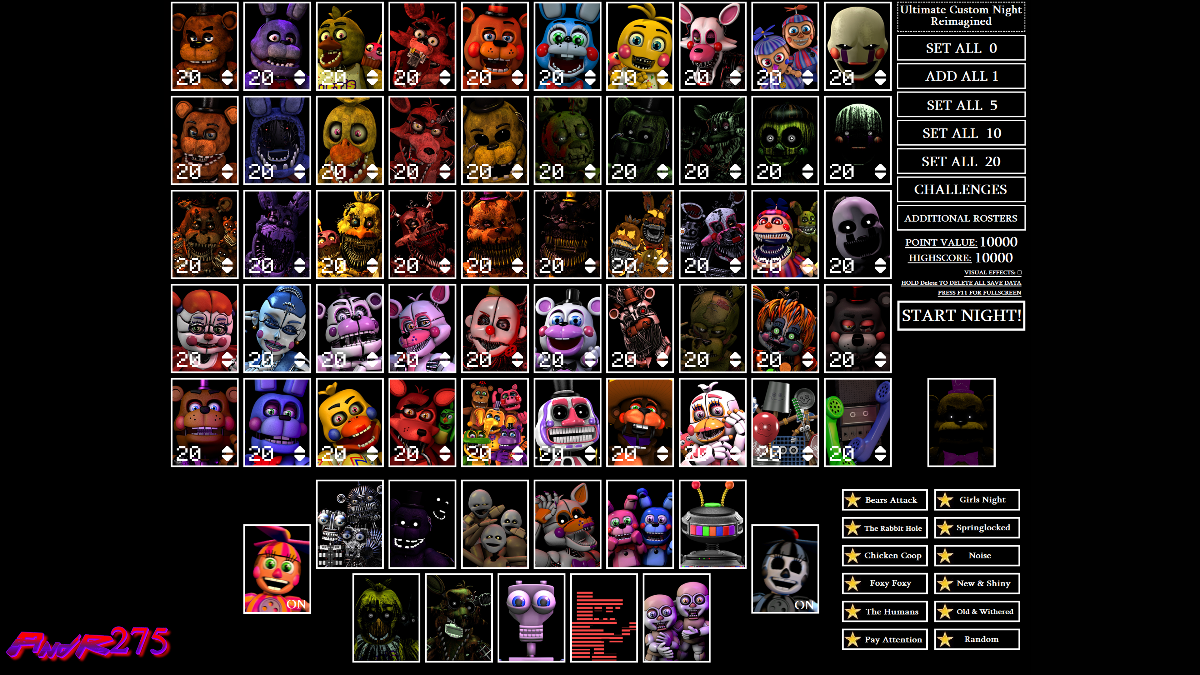 Ultimate Custom Night: RECODED