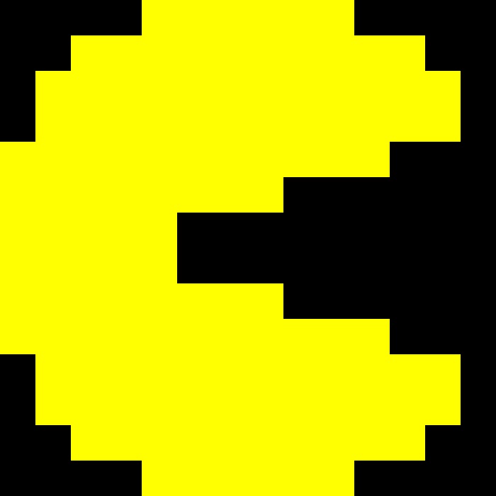 Pixel Run Pac Man My Pac-Man pixel art by numberpaul28 on DeviantArt