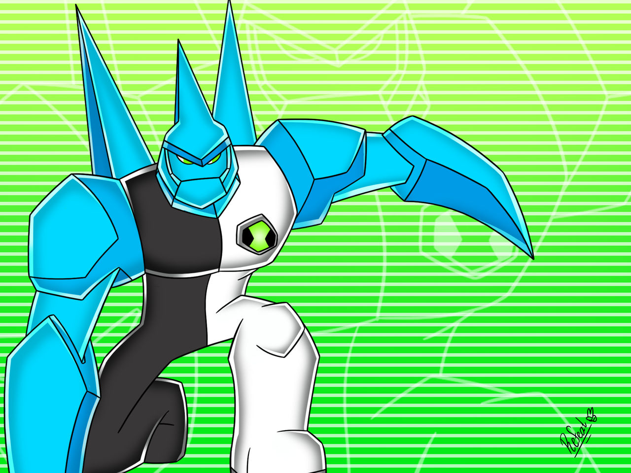 Diamondhead Ben 10 Omniverse By Refeal256 On DeviantArt diamondhead-ben-10-omniverse-by-refeal256-on-deviantart