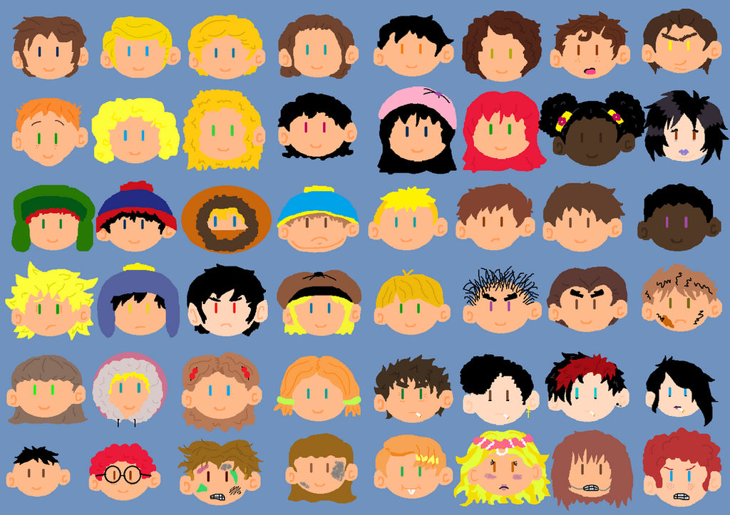 South Park Characters by MechanicalOven on DeviantArt