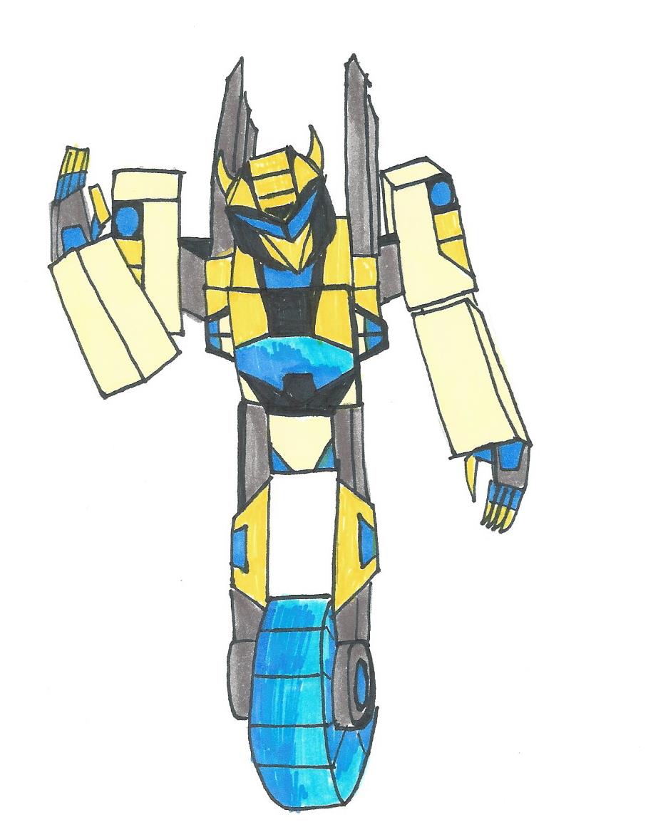 Bumblebee redesign by BackbeatBuilds on DeviantArt