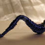 Blue Mermaid in Wire