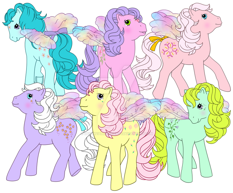 G1 My Little Pony Flutters by DreamvalleyFriends on DeviantArt