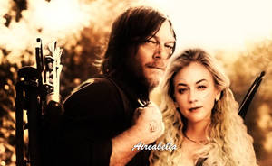 Daryl and Beth Season 9 Portrait