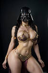 Lady Vader in metal bikini by Amandalefey