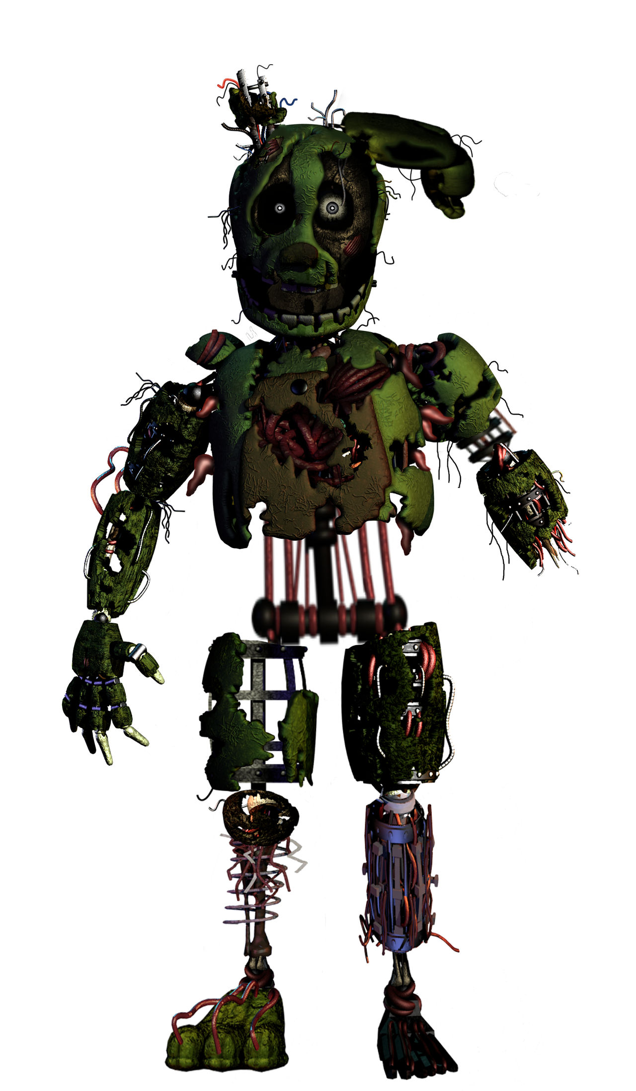 Dark Springtrap V2 by thespringer666 on DeviantArt