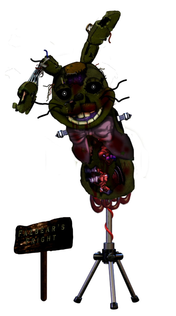 Fixed Realistic Spring Trap realistic springtrap Or springtrapped malhare WIP by thespringer666 on ...