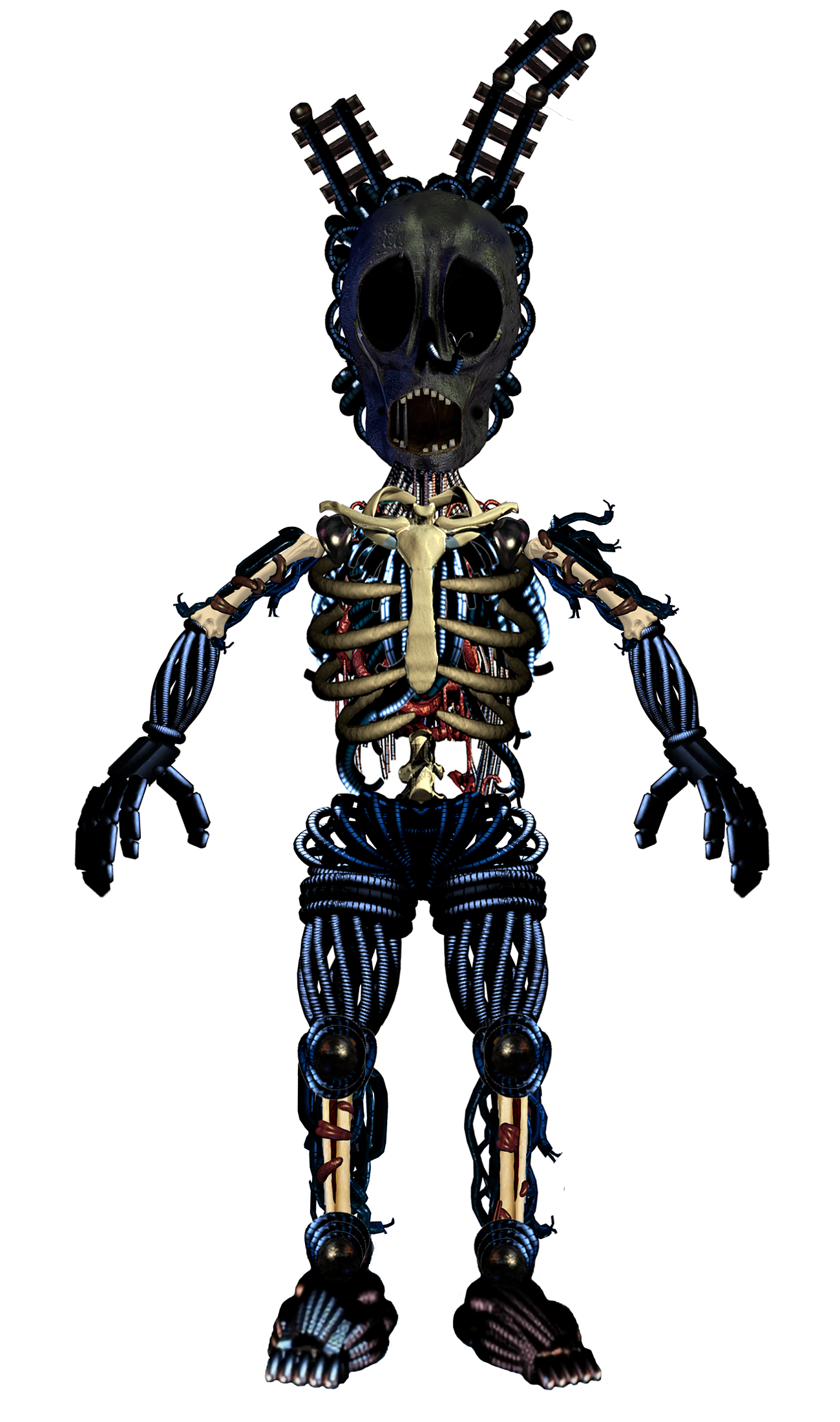 funtime springtrap endoskeleton V2.