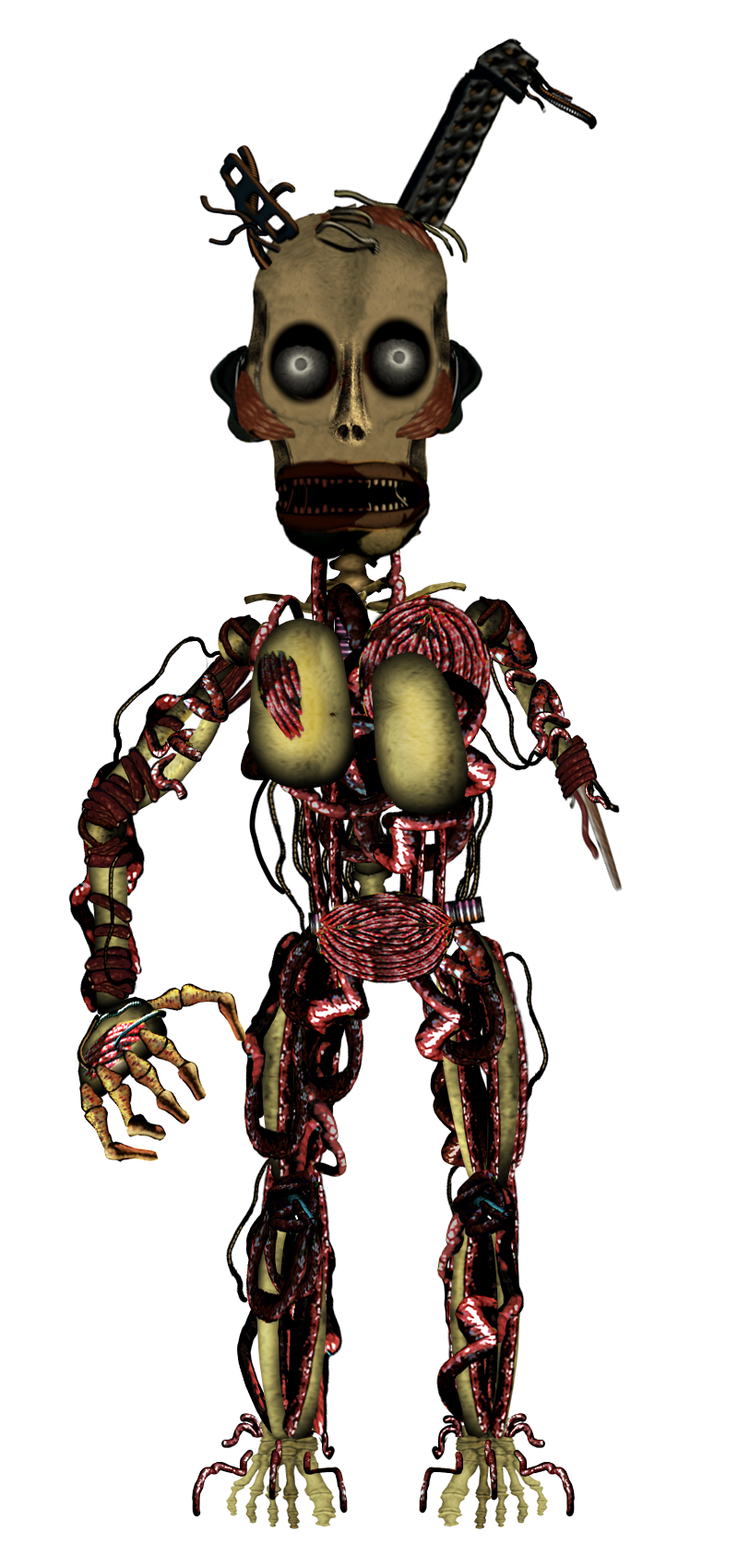 Scraptrap Endoskeleton by thespringer666 on DeviantArt