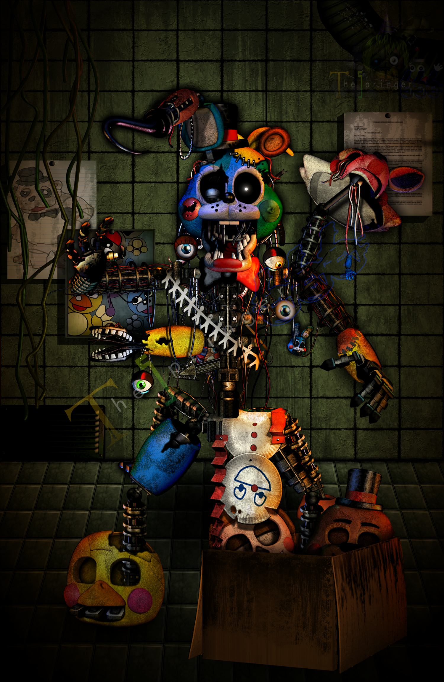 Fnaf 3 Toy Box Amalgamation by thespringer666 on DeviantArt