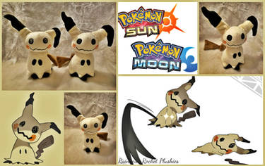 Mimikyu Pokemon Flat Sale Plush (On Sale-Etsy)