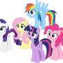 Mane 6 Simple