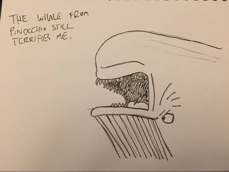 Inktober 2018: Whale