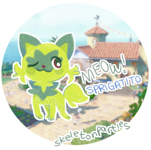 Grass starter Pokemon Sprigatito